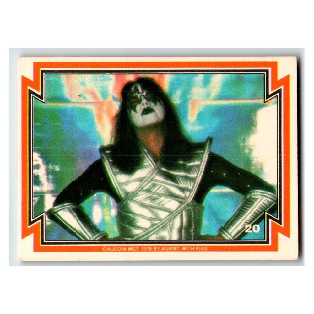 KISS Ace Frehley The Spaceman 1978 Topps Card #20